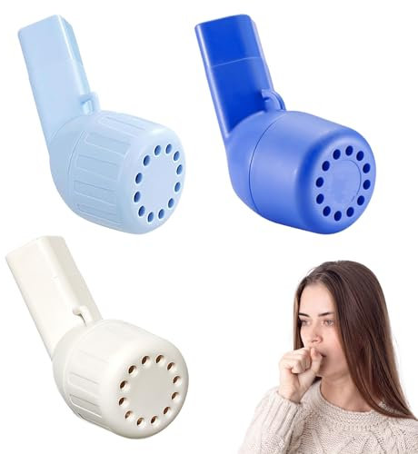 Atemtrainer Lungentrainer Natürlich Schleim Entfernen: WIYETY 3 Stück Atemgerät Original, Atemtrainer Lungentrainer mit dem Atmen Gerät, Lungenreinigung für Verbessert die Lungenkapazität