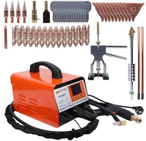 Machine de repoussage de dents avec soudure PLAYOCCAR, puissance de 3 kW, courant de 3 800 A, kit de réparation de dents pour carrosserie d'automobile, tension de 220 V