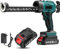 Akku Kartuschenpresse für Makita 18V, Elektrische Akku Silikonpistole 2000mAh mit 4 Geschwindigkeiten und LED,Elektrische Kartuschenpresse für 300ml-Kartuschen für Abdichten/Versiegeln (1 ×Batterie)