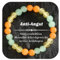 KENIY Naturstein Armband Damen 8mm Runde Edelsteine Armband Damen Elastischen Kristall Frauen Herren Spirituelle Chakra Schmuck Geschenke für Frauen