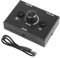 Cpolebev 3,5 Mm Audio Umschalter, 2 EingäNge 1 Ausgang / 1 Eingang 2 Ausgang Audio Splitter Umschalter, Audio Umschalter Box, EIN Tasten Stumm Schalt Taste