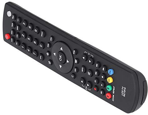 Universal Remote Controls for LCD TV RC1910 Black, Easy Access to All Buttons, 10 M Away Removal