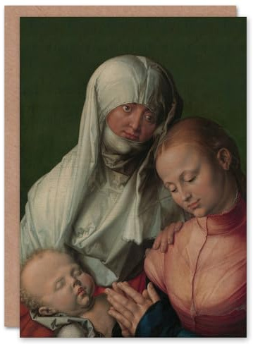 Artery8 Albrecht Durer Art Card The Virgin and Child with Saint Anne