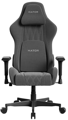 HATOR Darkside 3 Fabric Gaming Chair (Fabric Grey - Size M)