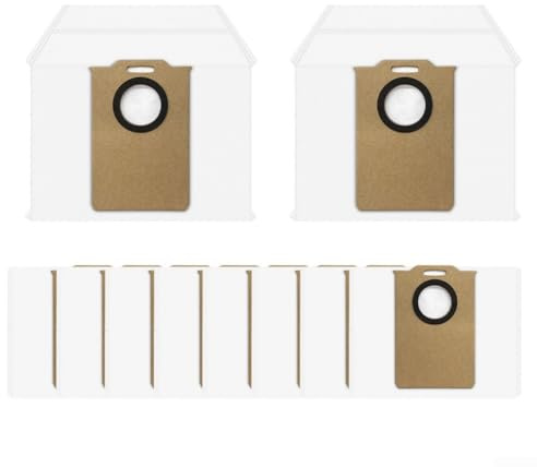 Bolsas de polvo aptas para aspiradora Redroad R11, accesorios de aspiradora de gran capacidad de 3,3 L, tela no tejida (paquete de 10)