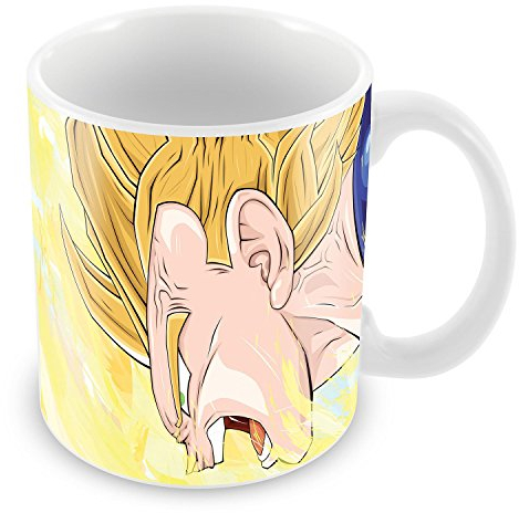 Mug Vegeta Super Sayan Dragon Ball Z DBZ manga anime japan