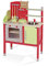 Janod J06586 - Maxi Spielküche aus Holz, rot/grün