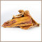 Rinderkopfhautplatten 1kg - Premium Kausnack für Hunde von PrideDogs - Zahnpflege - Getreidefrei - 100% Rind Deutscher Herstellung - Natur Leckerli