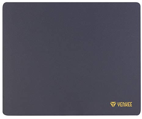 Yenkee YPM 2000GY Mauspad Ultra dünn, Große Oberfläche, Ultra Thin Mouse pad, grau