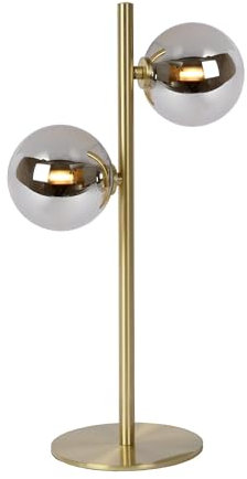 LUCIDE TYCHO - Tischlampe - 2xG9 - Mattes Gold/Messing