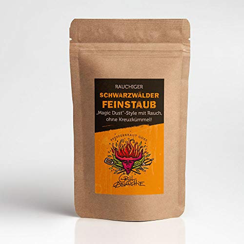 Grillanarchie Schwarzwälder Feinstaub 150 g Magic Dust mit Rauch - Pulled Pork Rippchen