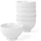 Holst Porzellan SH 2108 FA5 Lot de 6 bols à café français en porcelaine Blanc 0,45 l 12,5 x 7,5 cm