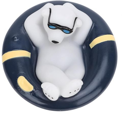 Termometro Galleggiante Termometro Cartoon Bear Styling Misuratore di temperatura dell'acqua per piscine Vasche idromassaggio Stagno per pesci