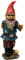 MystiCalls by Mayer Chess Einarmiger Zombie Gartenzwerg stehend - Garten Zombie Horror Halloween