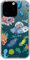 Personalaizer Rick and Morty Official Case Compatible with iPhone 13 Pro Silicone Case Flexible Transparent Ricktanical