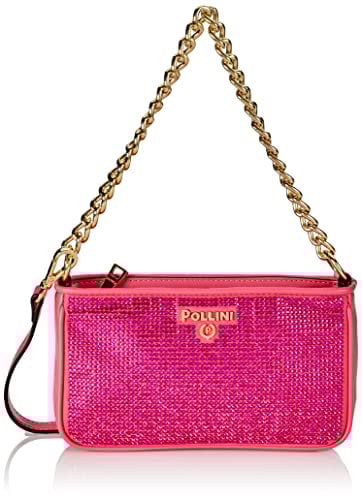 Pollini BORSA MATT SATIN+SOFT PL.PU FUXIA