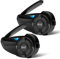 EJEAS Q7 Motorbike Intercom, Motorcycle Bluetooth Headset Communication System with Bluetooth 5.1, 7 Riders, FM, IP67, GPS, CVC Noise Reduction (Q7-2)