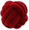 knotenkissen, Kissen Knoten, Knot Kopfkissen, Kissen Rund, Decorative Cushion, Zierkissen Knoten für Sofa, Bett, Wohnzimmer, Rotwein, 27cm