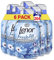 Lenor Frischluft-Weichspüler, 6 x 34 Waschgänge, Morgenfrische – Frische Ultra konzentriert – recycelte Flasche