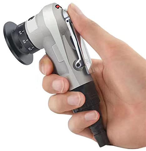 Cepilladora de cantos 1 Juego de máquina de biselado neumático, máquina de corte de biselado manual de arco de 45 grados for recorte y desbarbado de Metal Corta con precisión y se ajusta fácilmente