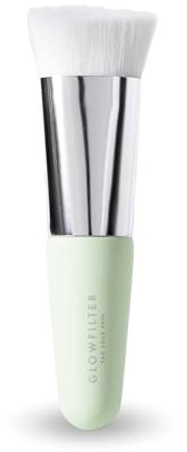 Pennello per Applicazione di Maschere Viso - Applicatore a Pennello - Facile e Preciso - Copertura Uniforme - Fibre Molto Dense - Mess Free Masking Brush - Glowfilter di Marta Lozano