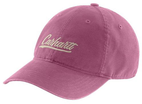 Carhartt Damen Canvas Script Graphic Cap, Woodrose, Einheitsgröße