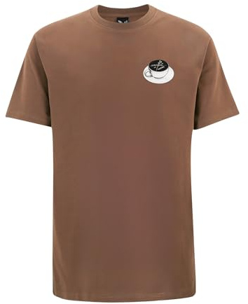 IRIEDAILY T-Shirt Slowpresso, Bio-Baumwolle, Mocca, L