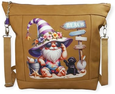 Große Umhängetasche Zwerg Maritim Shopper