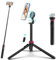 ULANZI 61'' Magnetic Selfie Stick Phone Tripod with Wireless Remote, Extendable Cell Phone Holder Stand, Compatible with MagSafe, Cellphone Tripod for iPhone 16 15 14 13 12 Series and Android Phones