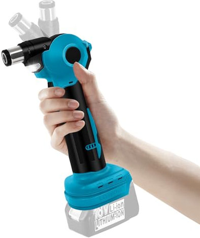 Daspom - Cordless palm nailer with magnetic tip, automatic hammer compatible with 18V Ma-kita battery, brushless 14000 RPM, 0-90° adjustable, frame nailer