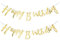 Happy Birthday Girlande Gold, Geburtstag Girlande, Happy Birthday Banner für Geburtstag Party Dekoration, Happy Birthday Deko