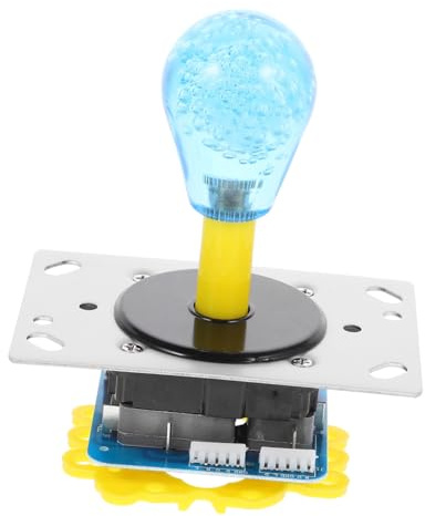 Gadpiparty Joystick de Jeu Manette Main en Plastique et Hardware, Remplacement Fiable Installation Facile pour Console Jeu et Accessoires PC Gamer Plusieurs styles