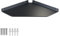 Corner Shelf Wall Mount, Corner Floating Shelves,Organizer, Organizer for TV Accessories, Speaker, Cable Box, Game Console, Storage for Bathroom Kitchen Living Room (Black, 10 inch corner shelves)