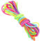 ibasenice Skipping Rope Birthday Stuffers Adults Elastic Fitness Exercise Colorful Game Bulk Outdoor Favor Adjustable Skipping Rope Sport Jumping Rope Rubber Bands Nylon