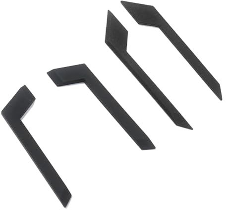 Gintai Piedini in gomma PC portatile per ASUS TUF Gaming F15 FX506 FX506LU FX506LI FX506LH FX506HM FX506HE FX506HF FX506HC Bottom Case Rubber Feet(Nero) (1 Set Spesso+1 Set Fine)