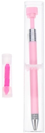 Stylo Perceuse en Plastique Rose, Rotatif, pour Peinture Diamant | Léger, Surface Lisse, Design Ergonomique, Facile à Ranger, pour Tableaux de Diamants, Loisirs Créatifs