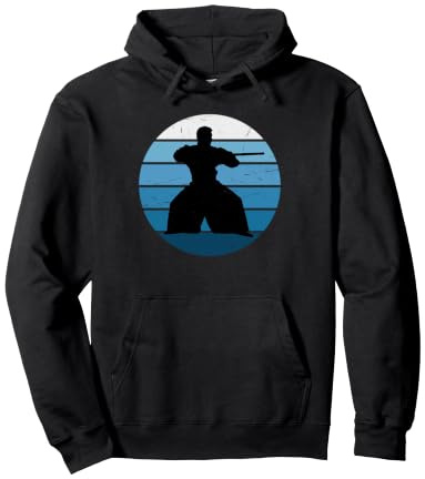 Aikido Fighter Men Boys Aikido Pullover Hoodie