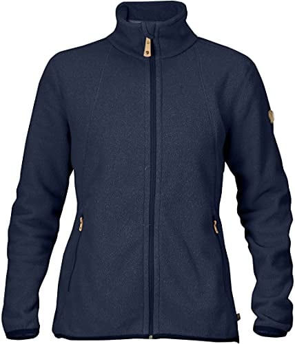 Fjällräven Damen Stina Fleecejacke, Dark Navy, L EU