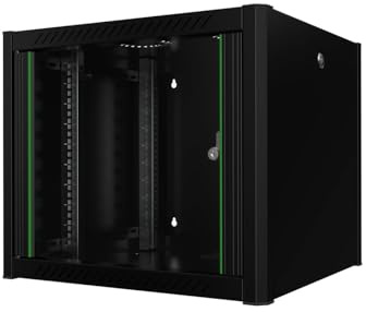 Lanview Rwp09u56bl Rack 9u Da Parete Nero (19 9u Rack Wall Mount Pro - 600 X 560 X 512mm - Black - Warranty: 60m)