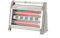 Vinco estufa de Cuarzo de pie 800 – 1600 W COD. 70157, 1600 W, blanco – Gris
