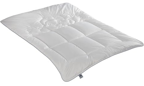 Irisette Steppbett Textilfaser weiß Größe 80x80 cm