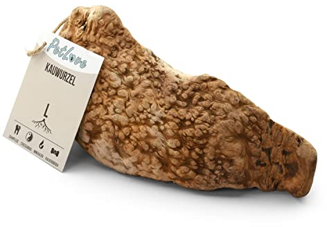 PetLove Kauwurzel für Hunde aus Baumheide • Natürliches Kauspielzeug hypoallergen • Kauknochen ohne Zusätze, ohne Kalorien, ohne Chemie • Größe: L (450-699g) • Für größere Hunde