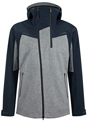 Bogner Fire + Ice Mens Matt2 Blau, Herren Ponchos und Capes, Größe 48 - Farbe Midnight