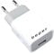 Adaptateur Mural USB Beper XUADA001 - USB-Wandadapter, USB-Ladegerät, Netzteil, Wandladegerät, EU-Stecker, USB-Ladegerät
