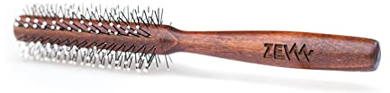 ZEW for men Haar- und Bartbürste Rundbürste