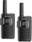 COBRA MT100 PMR446 2-Way License Free Walkie Talkie Radio (Twin Pack) - Black