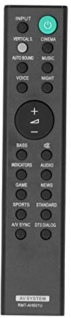 Fdit Remote Control for Soundbar HT-X8500, Powered by 2 AA Batteries (Not Included) - RMT-AH501U