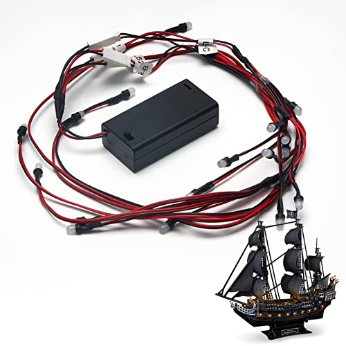 CubicFun Ersatzteile für Queen Anne's Revenge L520h 3D Puzzles - Leuchten und Batteriebox
