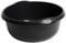 Very Stylish Multi use 36cm Round Washing Up Bowl for Kitchen Organisation Sink, Basin Holder Plastic Daily Routine Household, Choose Your Favourite Colour! - Midnight Black (Dark Greyish/Dark Blue)