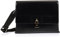 DKNY Women's Flap Crossbody, Black/Gold